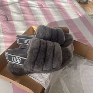 UGG Fluff Yeah Slide 🩶